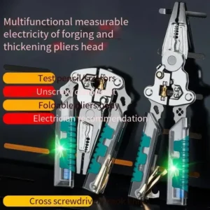 Heavy-Duty Wire Stripper & Cutter Tool
